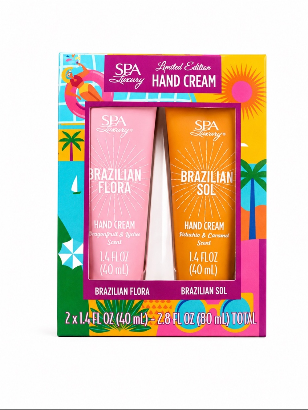 Spa Luxury Limited Edition Brazilian Hand Cream Gift Set | Brazilian Flora & Bra